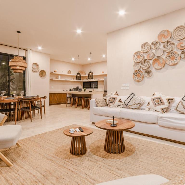 Villa Sorella in Aldea Zama 24Hrs Security, 5min to the beach - Villa - 26