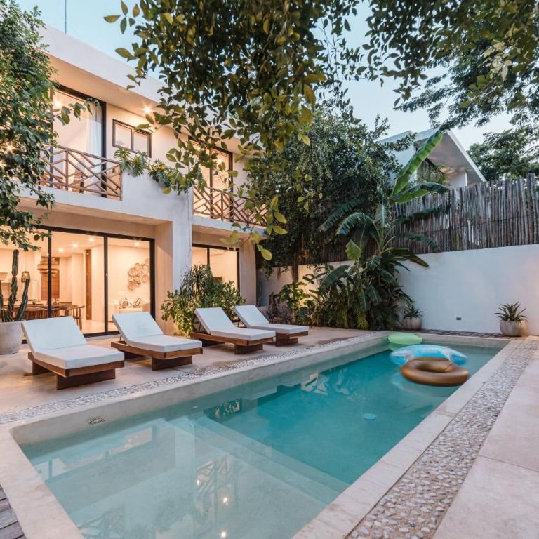 Villa Sorella in Aldea Zama 24Hrs Security, 5min to the beach - Villa - 11