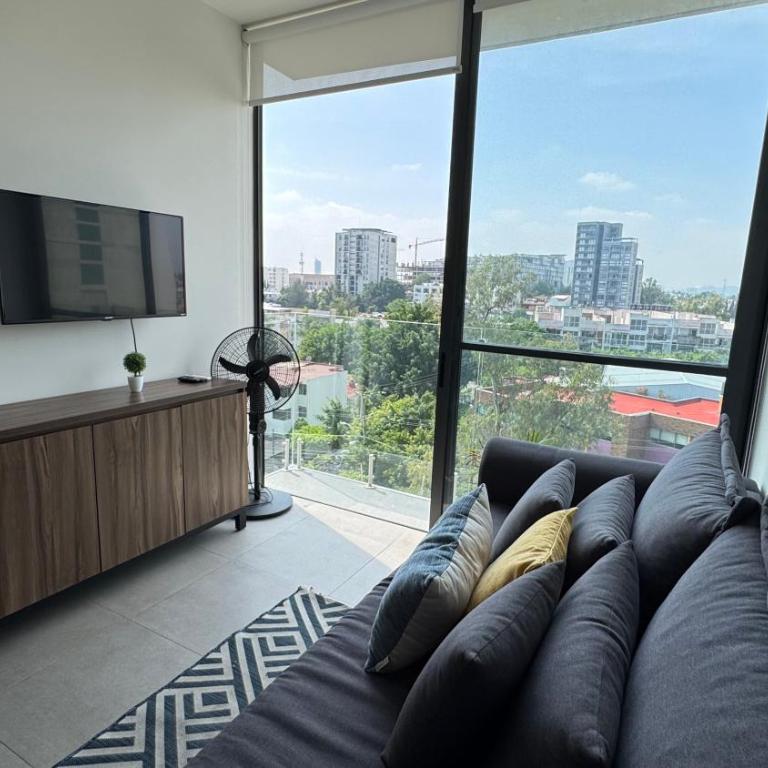 Nuevo Departamento con Terraza, Alberca y Gimnasio - Two-Bedroom Apartment - 31
