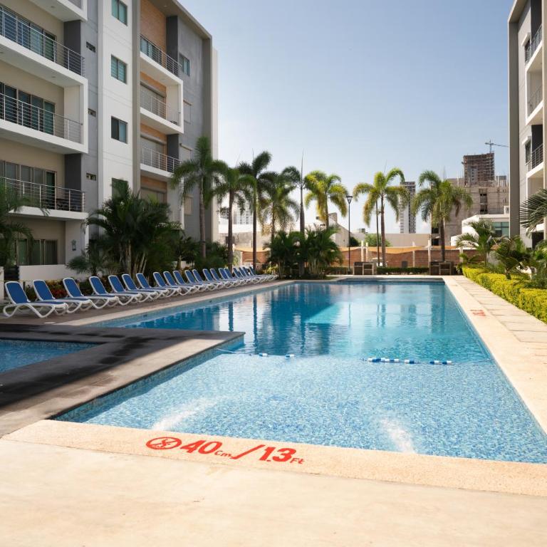 Departamento Con Alberca - Two-Bedroom Apartment - 4