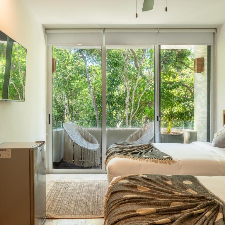 NHOA 206C Lux 1BR Condo Jungle View in Aldea Zama - Apartamento - 3