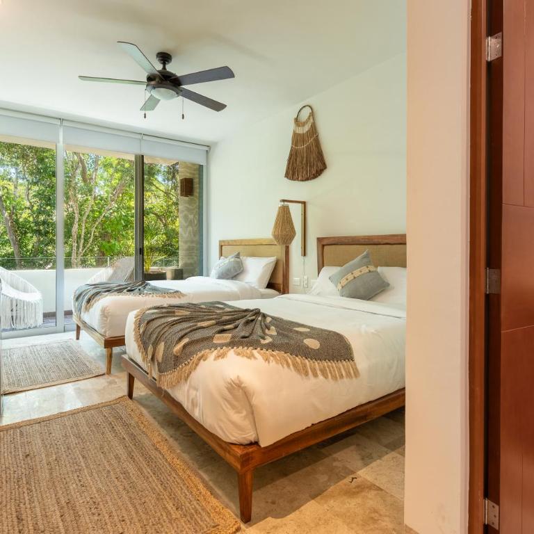 NHOA 206C Lux 1BR Condo Jungle View in Aldea Zama - Apartamento - 4