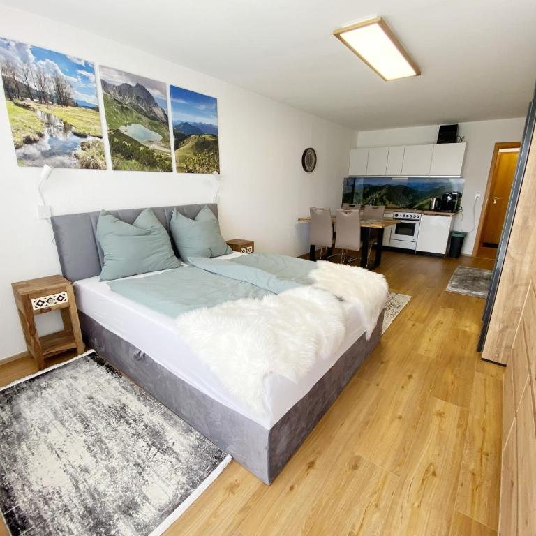 1-Zi-Ferienwohnung Säulingsblick - Apartment mit 1 Schlafzimmer - 13