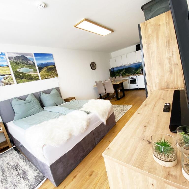 1-Zi-Ferienwohnung Säulingsblick - Apartment mit 1 Schlafzimmer - 22