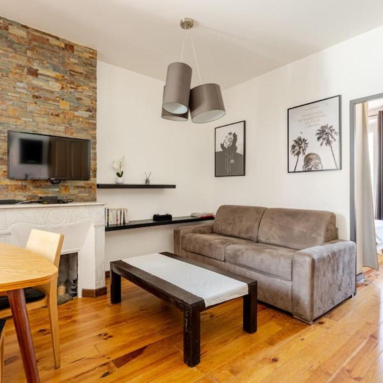 Cannes, charmant 3 pièces proche centre et plages - Appartamento Standard con 2 Camere da Letto - 1