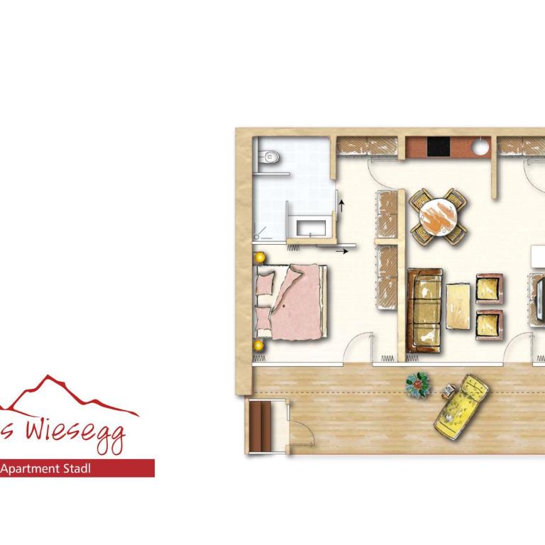 Das Wiesegg - One-Bedroom Apartment with Terrace - 2