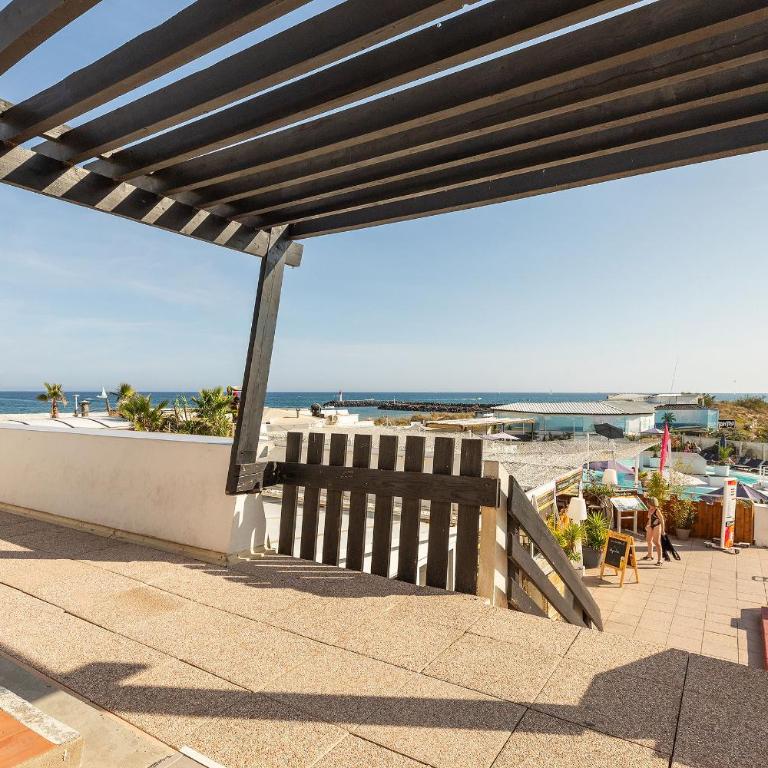 L'atypique - appartement luxe - double terrasse - plage - Port Nature 1 - Village Naturiste - One-Bedroom Apartment - 20
