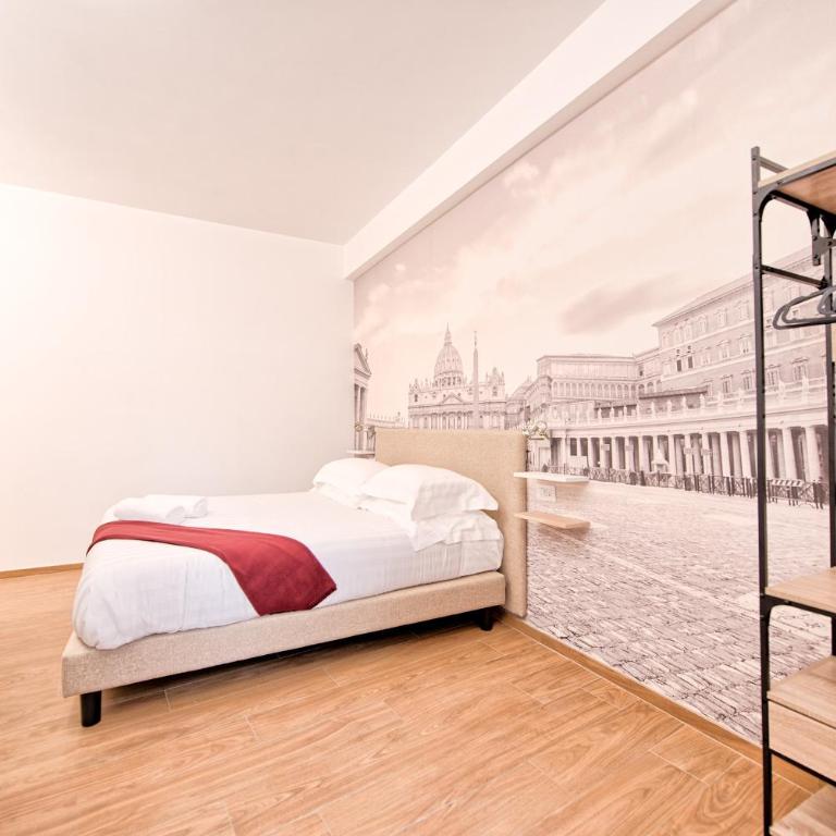 Caesar's quarters - private rooms in Rome - Camera Matrimoniale/Doppia con Letti Singoli - 4