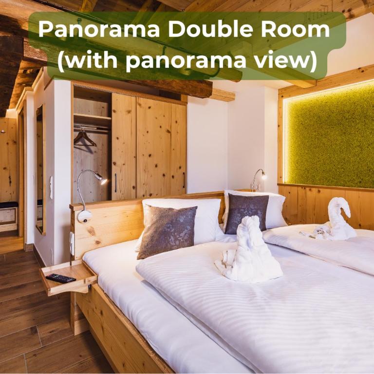 Panorama Hotel Guggenbichl - inkl Sommerkarte, einmaliger Eintritt ins Tauern Spa & bester Ausblick über Kaprun - Superior Doppelzimmer mit kostenlosem Eintritt ins Tauern Spa - 5
