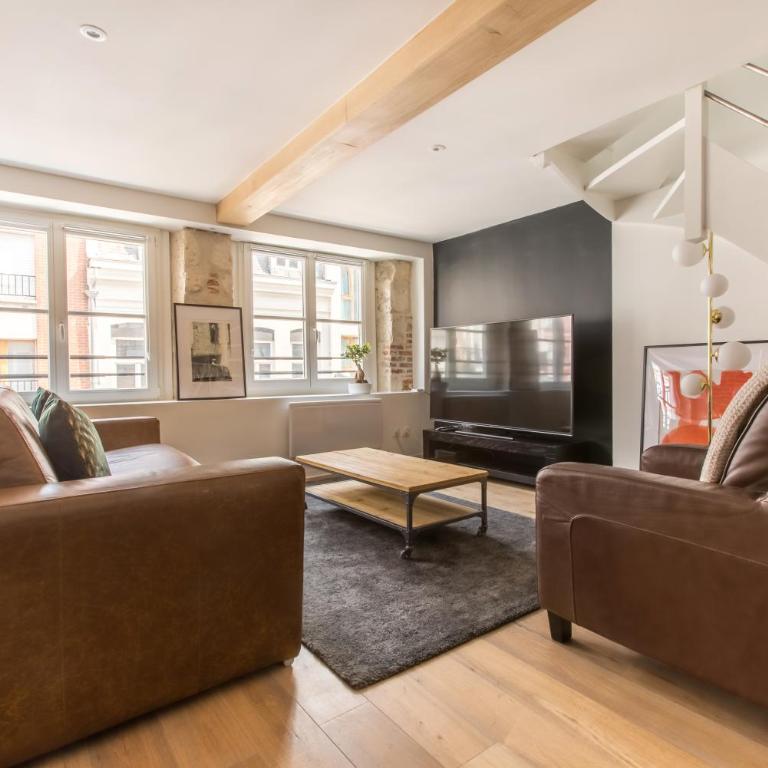 Duplex d'Exception avec Patio Privé - Hyper Centre - Apartamento de 2 dormitorios - 3