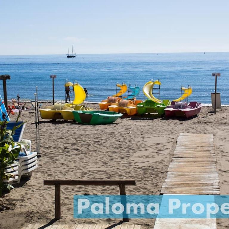 Bright Apt 2 BDR, with sea views, Benalbeach - One-Bedroom Apartment - 64