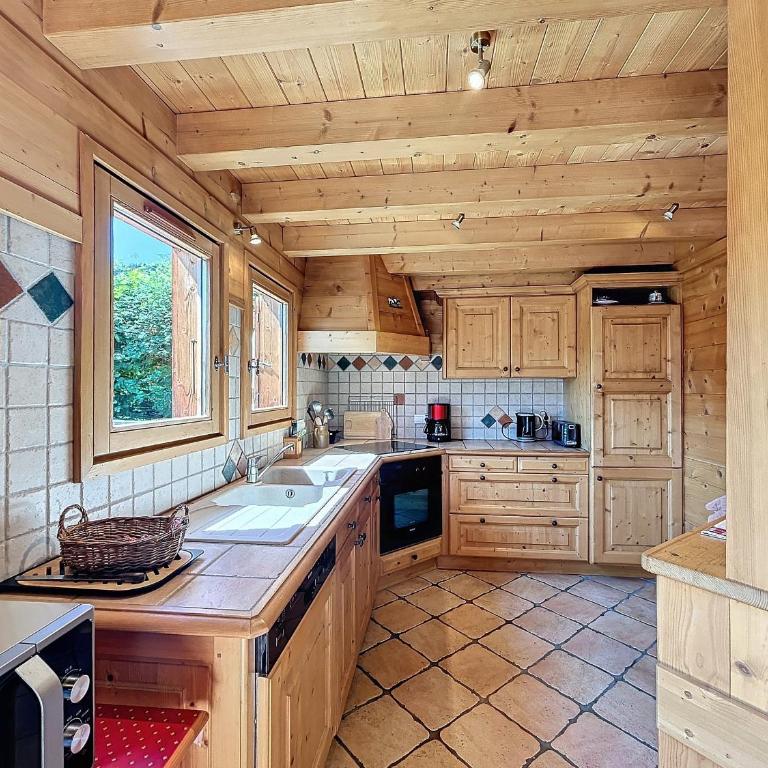 Chalet individuel avec garage, terrasse, buanderie et cuisine équipée - Chalet 3 Chambres - 7