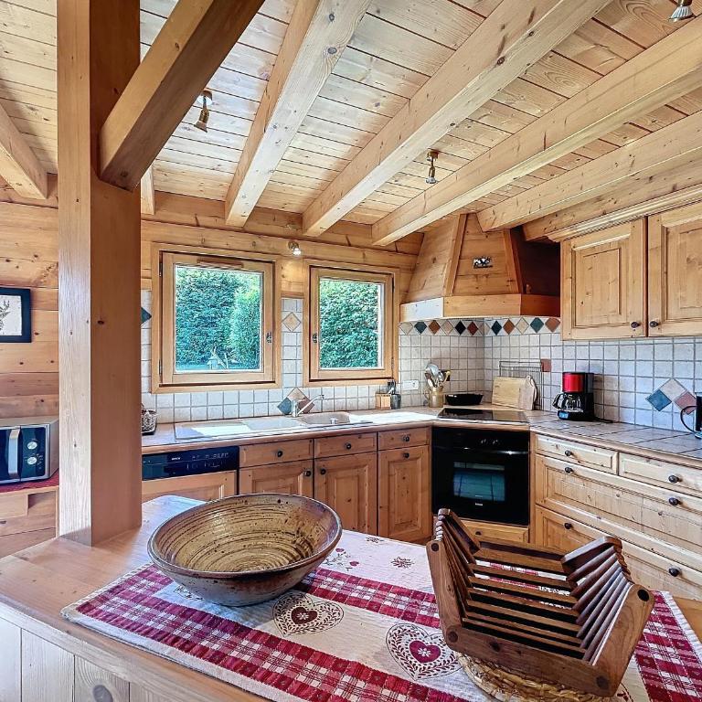 Chalet individuel avec garage, terrasse, buanderie et cuisine équipée - Chalet 3 Chambres - 12