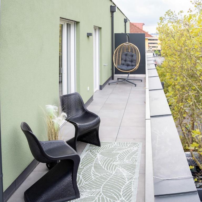 Eggenberg City Suites - Apartment Amore - Self Check-In - Apartment mit 1 Schlafzimmer, Balkon und Bergblick - 2