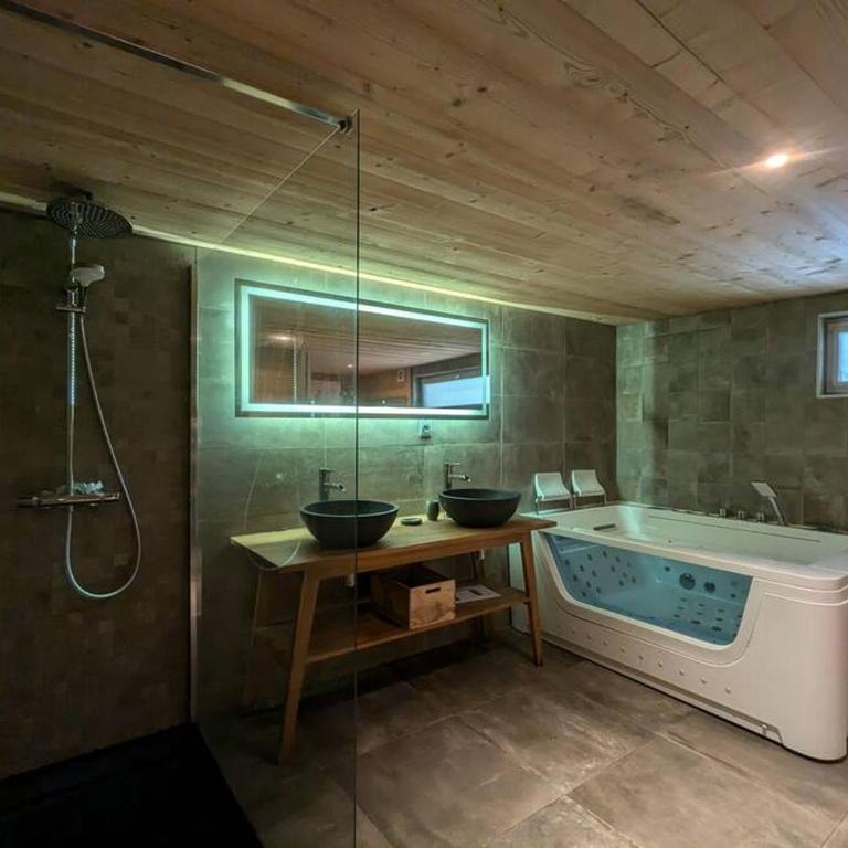 Chalet des Belles Roches, 14 pers, garden, sauna - Chalet - 18