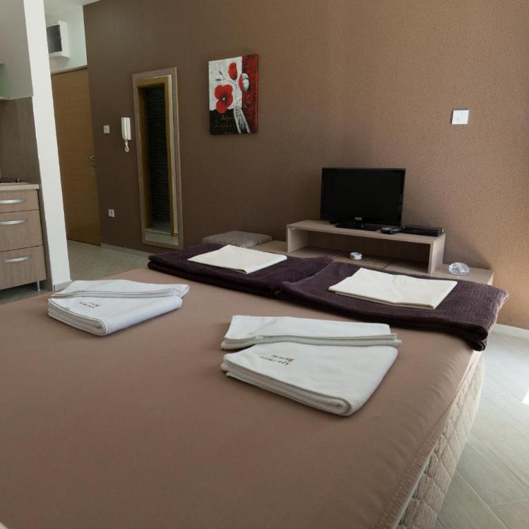 Apartmani Barović Bečići - Double Studio with balcony - 6