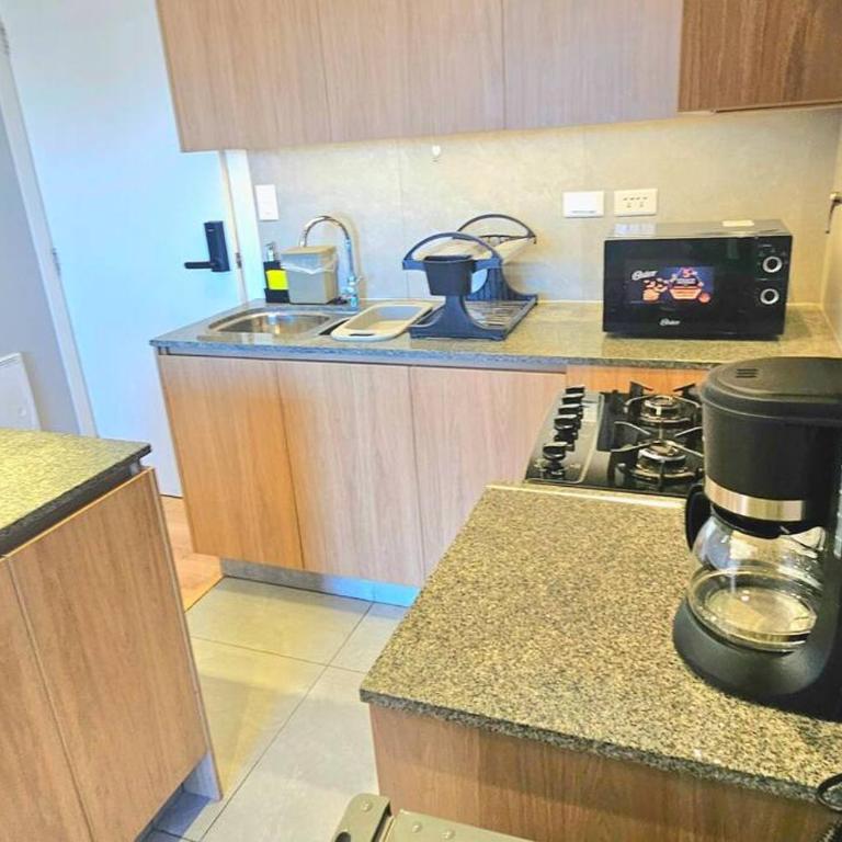 Apto con maravillosa vista, zona tranquila, segura - One-Bedroom Apartment - 11