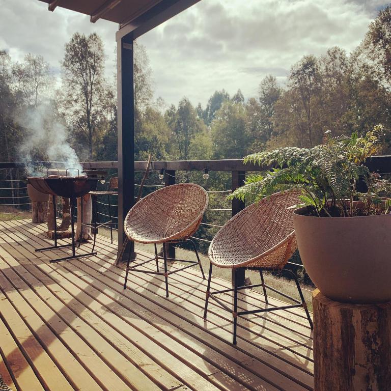 Colico Lodge - tinaja -terraza - Two-Bedroom House - 11