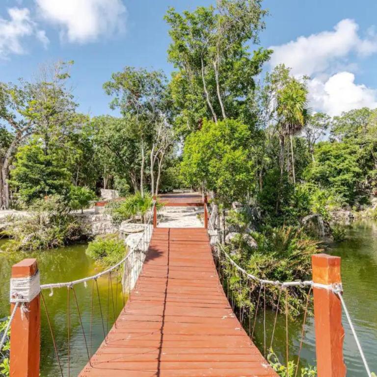Departamento 6, Tulum Country Home, con Muelle de Pesca, Club de Playa, Alberca, Cenote y Campo de Golf, Contrata Day Pass Bahia Principe - Apartamento de 2 dormitorios - 51