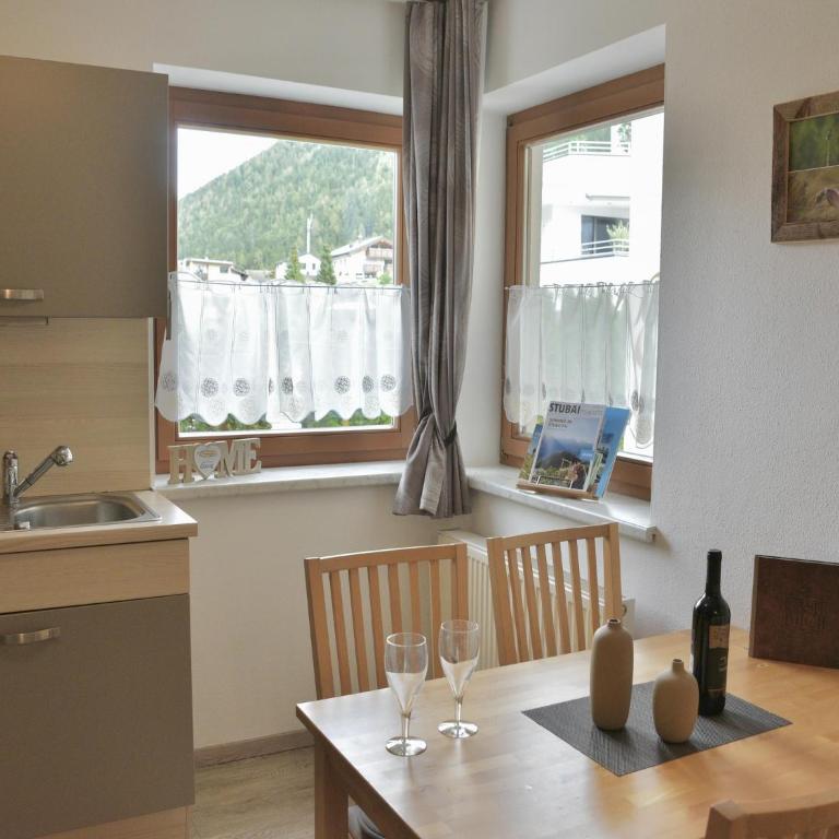 Chalet in Fulpmes near Stubai Glacier Skiing - Apartment mit 1 Schlafzimmer - 11