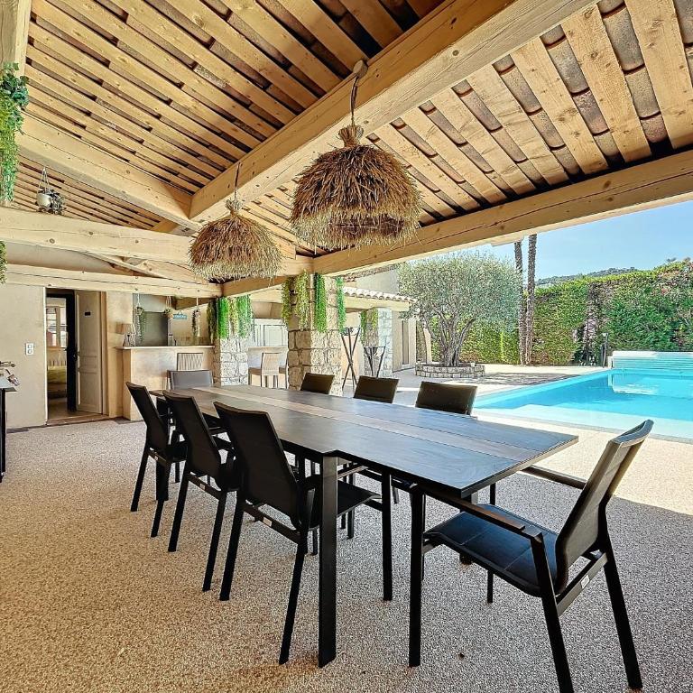 Villa-Piscine-Tennis-Spa-French Riviera - Villa - 6