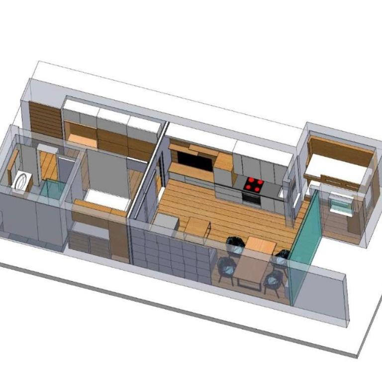 family & friends Apartment am Kurpark - Apartment mit 2 Schlafzimmern und Balkon - 8