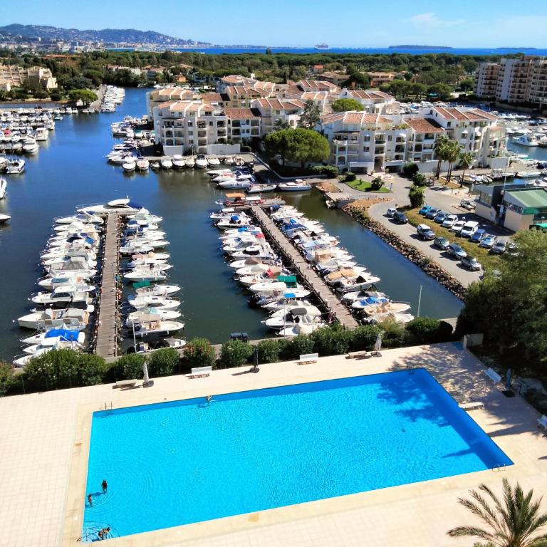 Studio baie Cannes golf piscine mer - Studio mit Meerblick - 2