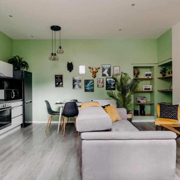 La Suite D'Hélène - Appartement - 50m2 entre Genève et Chamonix - Parking Privé - Wifi - Appartement 1 Chambre - 9