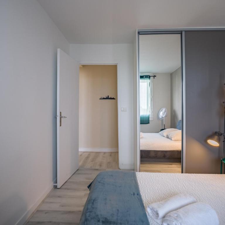 Le Gatsby - Chambre 3 - Prox Hypercentre - Camera Matrimoniale Standard con Bagno in Comune - 4