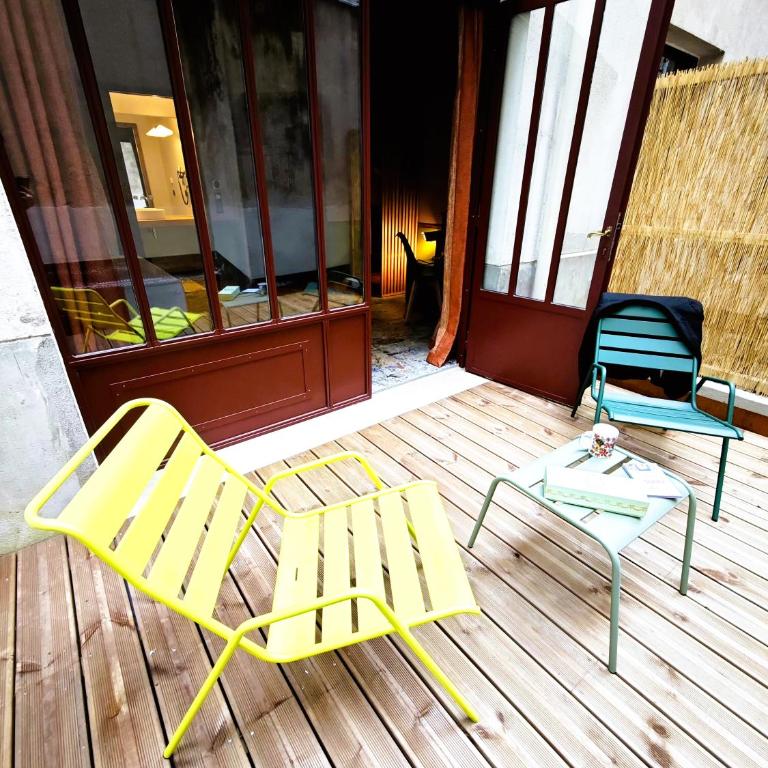 Hôtel Relais Monceau - Deluxe Doppelzimmer mit Terrasse - 3