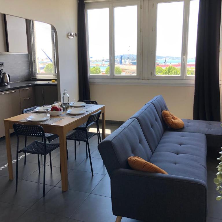 Tout confort Toulon centre appartement 3 chambres, vue sur la Rade - Appartamento con 3 Camere da Letto - 1