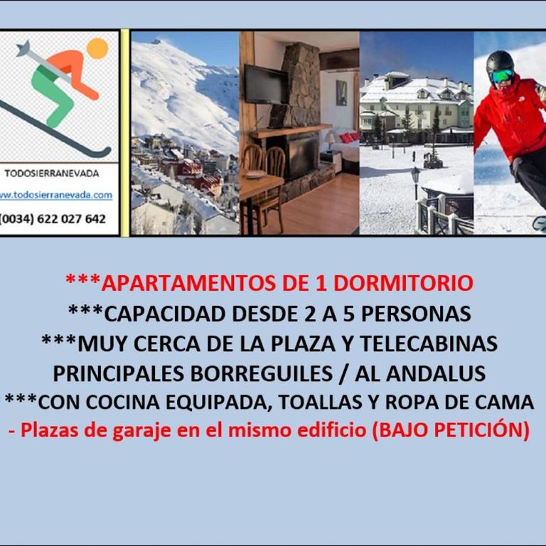 TODOSIERRANEVADA ZONA BAJA - EDIFICIO ALHAMBRA - Junto a los Telecabinas - Apartamento Estándar - 5