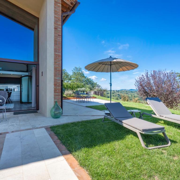 Melaiolo Modern Apartment With Pool, Montaione, Toscana - Appartamento - 1