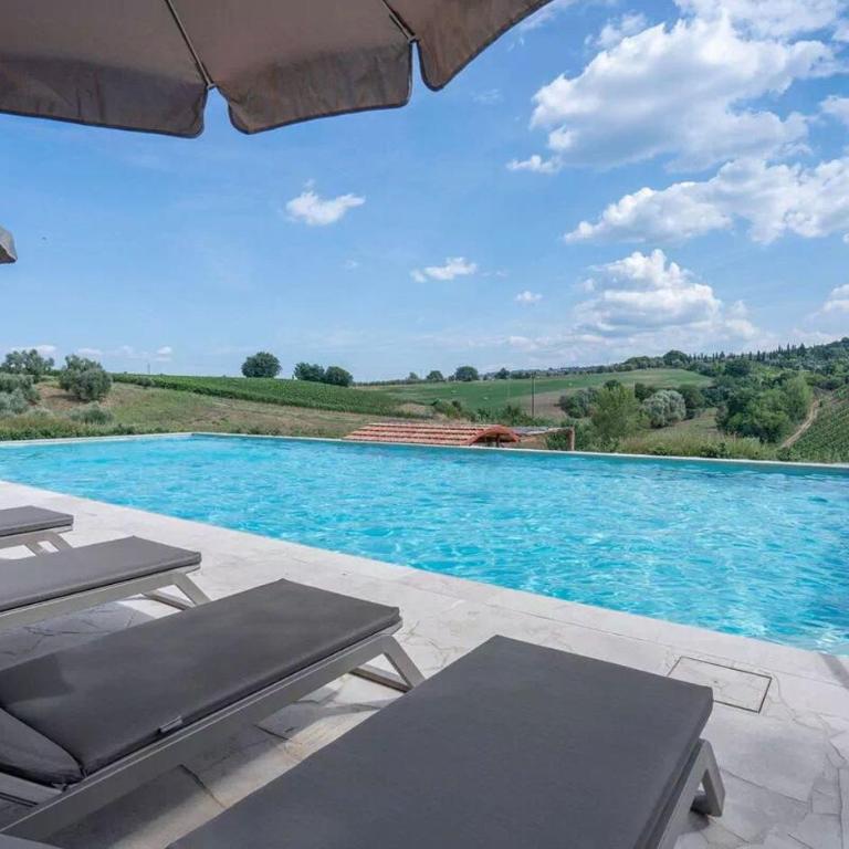 Melaiolo Modern Apartment With Pool, Montaione, Toscana - Appartamento - 5