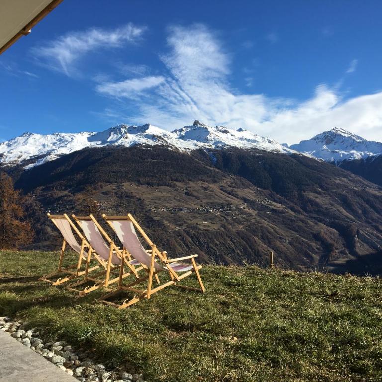 Apartment Chalet Mont Noble, 4 Vallées - Apartment mit Blick auf die Berge - 13