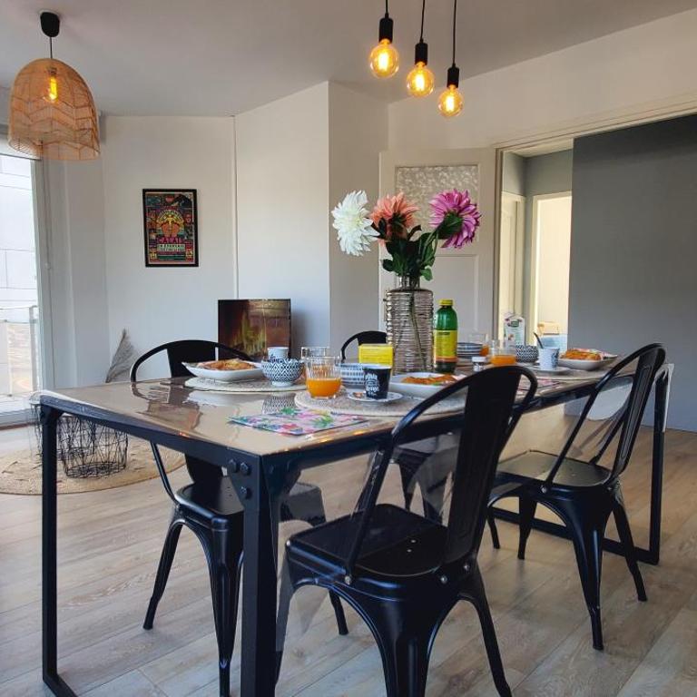 Le Clemenceau appart-Calais Nord-balcon-plage - Appartement 1 Chambre - 8