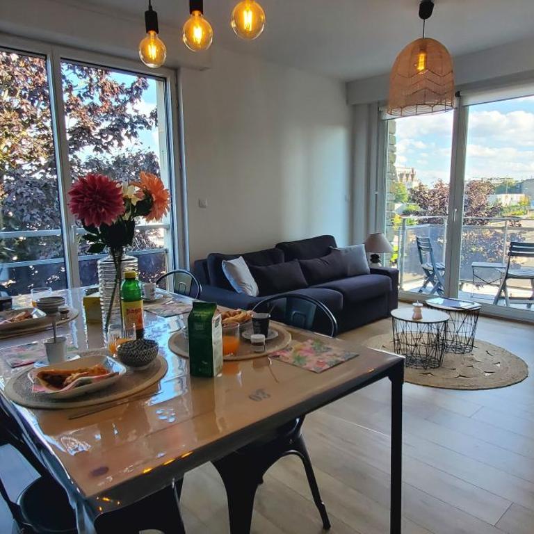 Le Clemenceau appart-Calais Nord-balcon-plage - Appartement 1 Chambre - 7