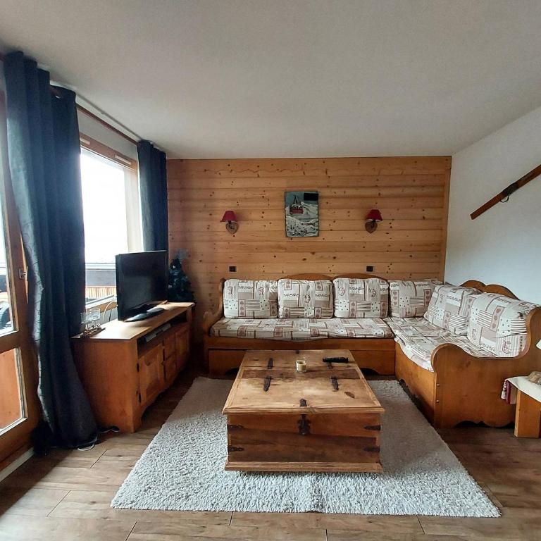Charmant 2P, 5 Pers, Centre La Plagne, Parking, Casier à Skis - Apartamento de 1 dormitorio - 1