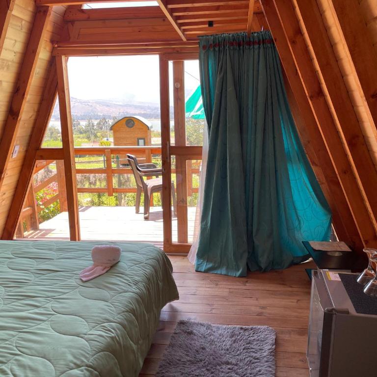 El Alpino Cabaña Glamping & Camping - Cabaña con vistas al jardín - 13