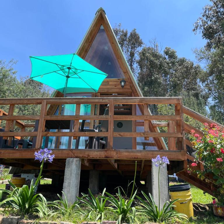 El Alpino Cabaña Glamping & Camping - Cabaña con vistas al jardín - 8