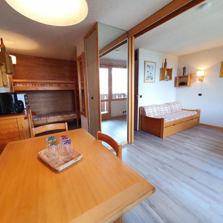 Studio divisible pour 4 pers. à La Plagne, animaux acceptés - Studio - 1
