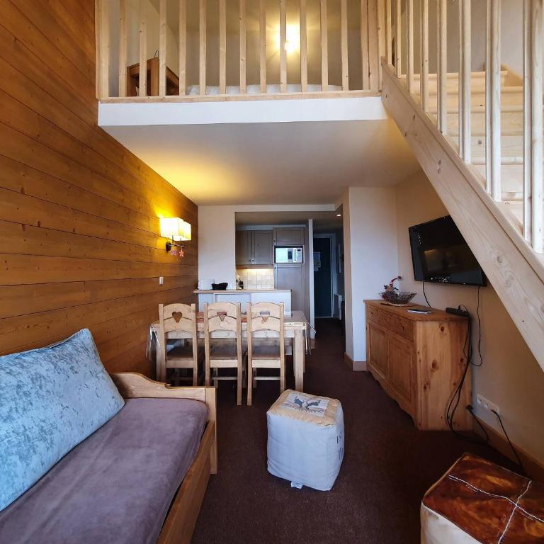 Charmant duplex 8 pers avec balcon, proche pistes et navette à La Plagne - Appartamento con 4 Camere da Letto - 3