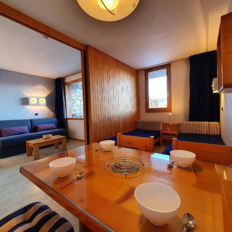 Studio 2 étoiles pour 4 pers. avec animaux admis à La Plagne - Estudio - 5