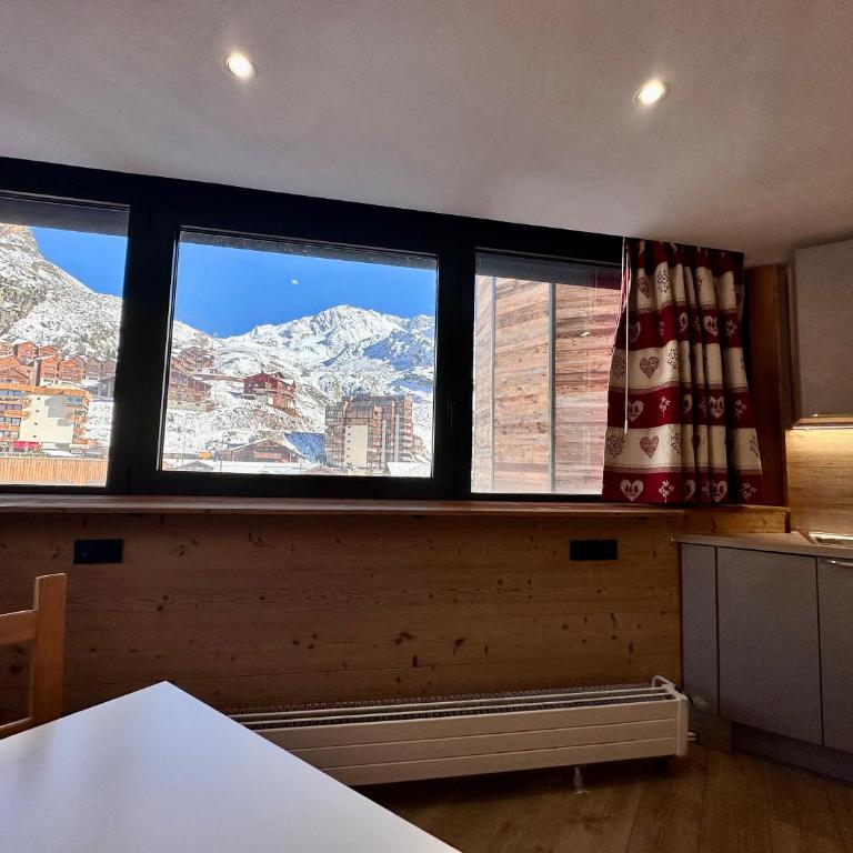 Studio centre Val Thorens 4 pers WIFI Résidence 3 Vallées - Appartement 1 Chambre - 33