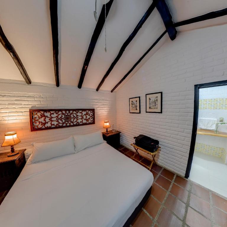Eco Hotel Hacienda El Diamante - Habitación Doble con vistas al lago - 4
