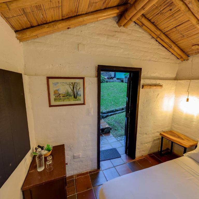 Eco Hotel Hacienda El Diamante - Habitación Doble con vistas al jardín - 3