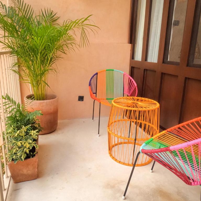 Kuka y Milpa - Habitación Doble Deluxe con balcón - 6