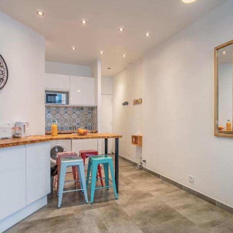 Le Cocon Coloré - Apartamento de 1 dormitorio - 6