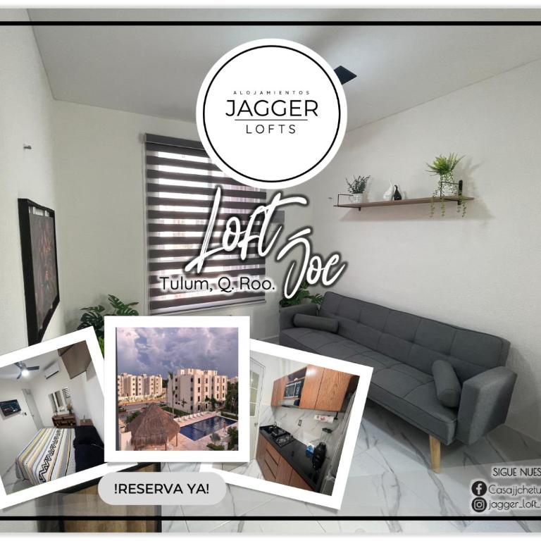 Loft Joe con WiFi y Alberca - Apartamento de 2 dormitorios - 1