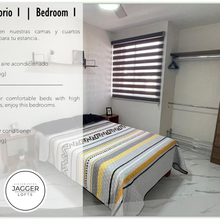 Loft Joe con WiFi y Alberca - Apartamento de 2 dormitorios - 3
